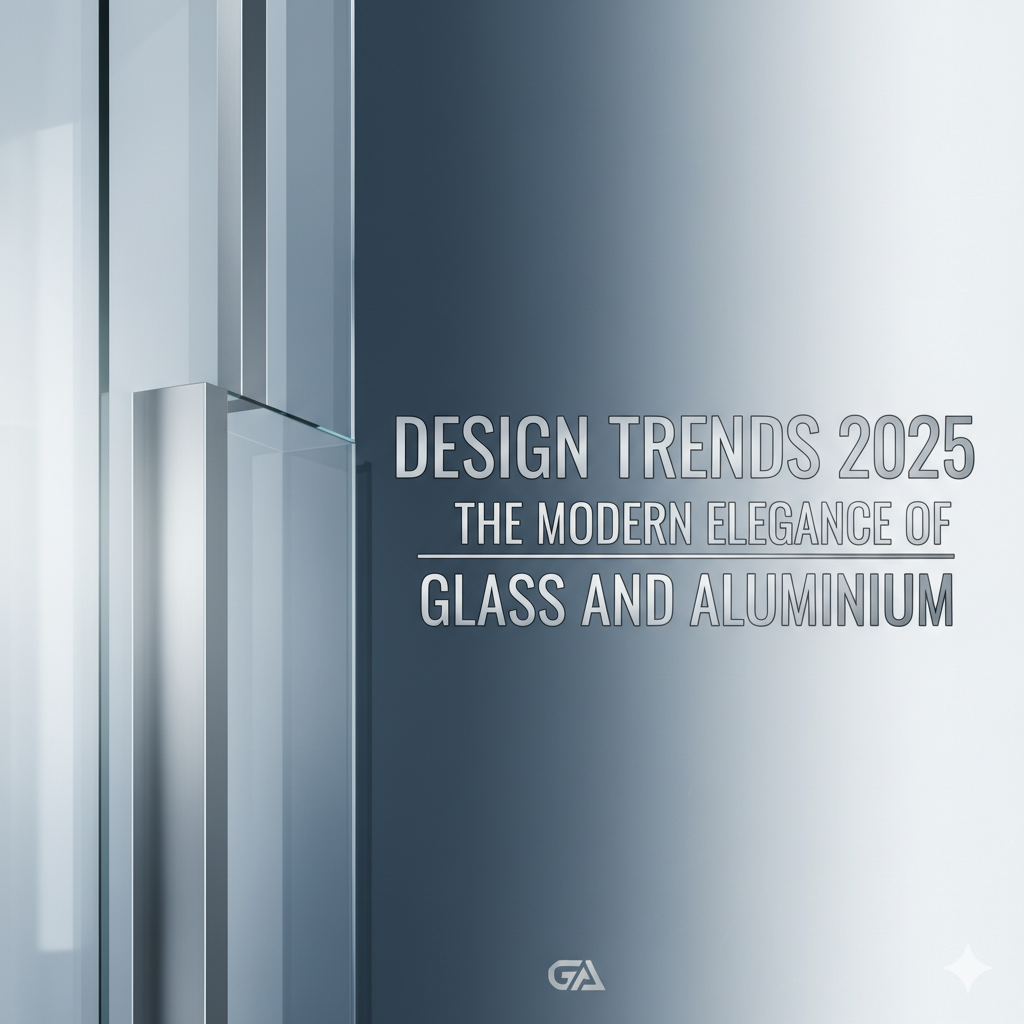Design Trends 2025: The Modern Elegance of Glass and Aluminium