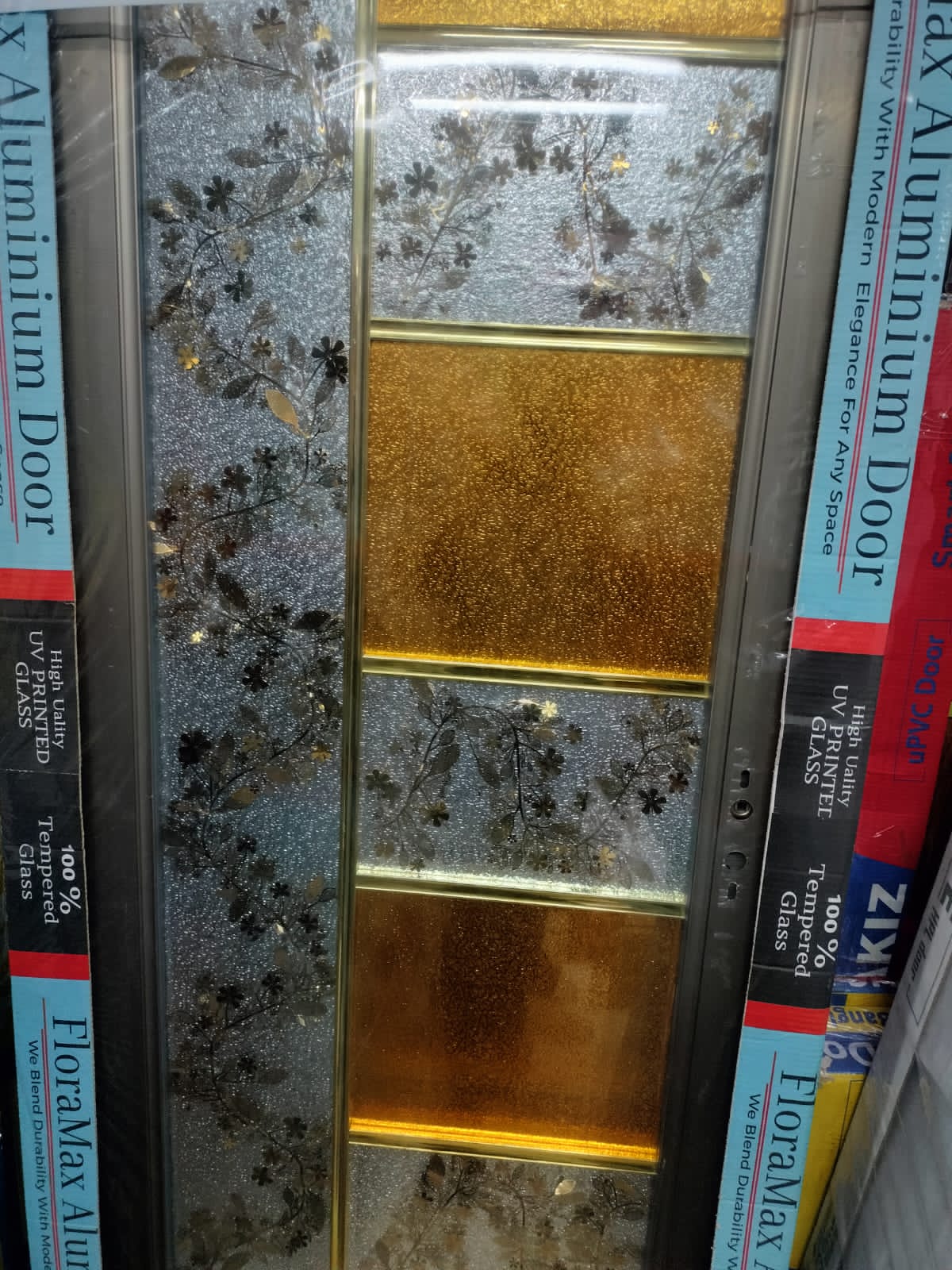 Aluminium Luxury Jara Door Silver